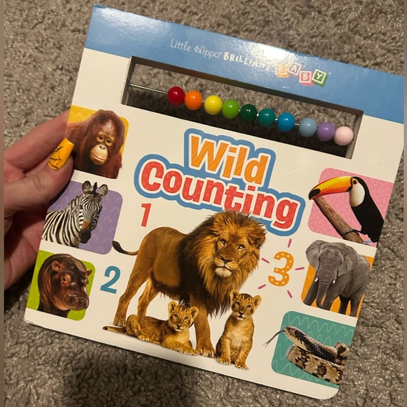 Brilliant ABC Other - Wild Counting Animal KidsBoard Book Multicolor Learning ABC Travel Vacation